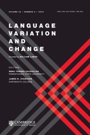 Language Variation and Change